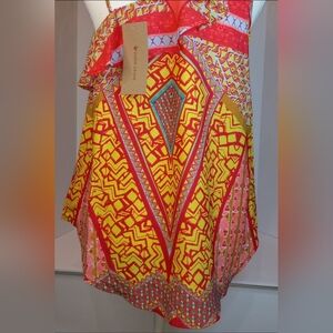 Paper Crane Vibrant Geometric Print Tank